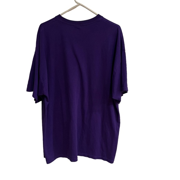 Gildan Blue Crew Neck Short Sleeve Love Fun Happiness Friends T Shirt Size 2XL - Picture 3 of 3